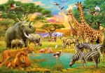Mural Ref 00154 African Animals