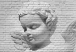 Mural Ref 00160 Angel Brick Wall