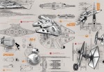 Mural Star Wars Ref - 8-493